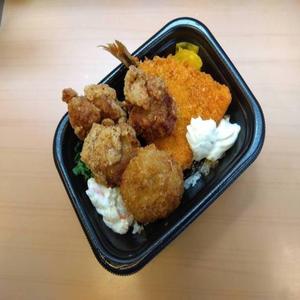 唐揚げのり弁
