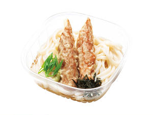 本家かまどや ちくわ天のせ ぶっかけうどん