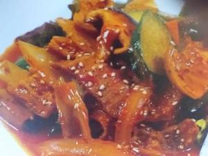 【辛口】 牛ホルモン野菜炒め