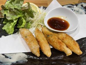 鶏皮餃子