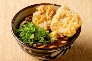 鶏天カレーうどん