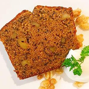 紅茶とクルミのパウンドケーキ