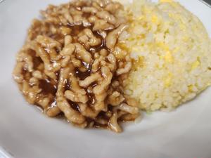 肉あんかけ炒飯