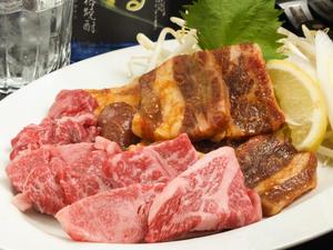 カルビ盛り合わせ