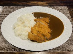 手作りとんかつカレー