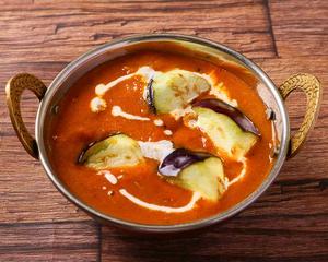 茄子チキンカレー Eggplant Chicken Curry