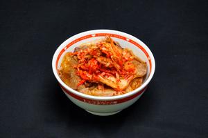 キムチ焼き牛丼