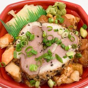 丼丸 バラ合鴨丼