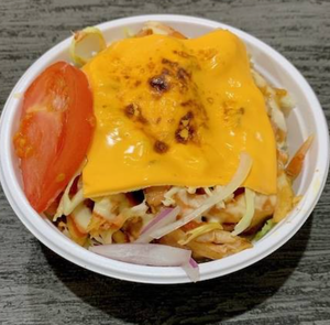 炙りチーズケバブ丼 Grilled Cheese Kebab bowl
