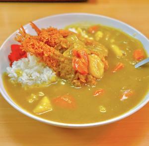 エビフライカレー