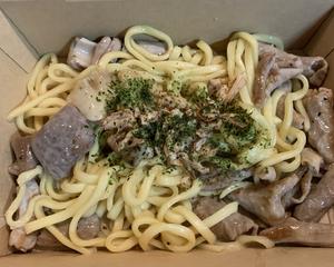 ホルモン焼そば 塩