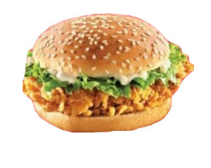 クリスピーチキンバーガー