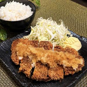 【自家製ポン酢】おろしポン酢とんかつ弁当