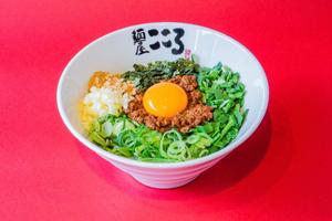 台湾まぜそば+ねぎチャーシューご飯セット