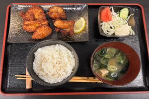 ハラール唐揚げ定食 Halal karaage set