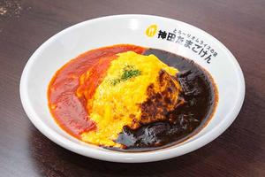 トマトハヤシオムライス