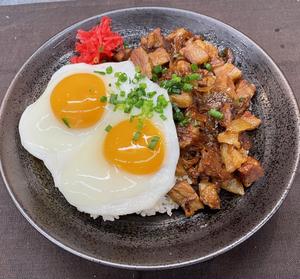 焼き豚玉子飯