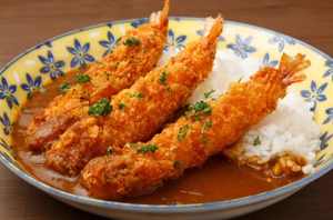エビフライカレーライス