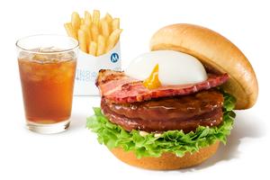 モスバーガー 【ドリンクセット】ダブルとろったまベーコン テリヤキバーガー