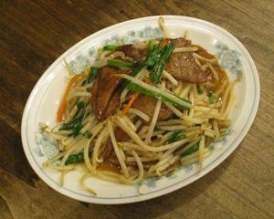 レバニラ炒め