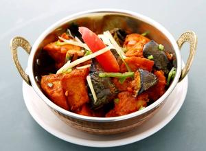 じゃが芋茄子カレー・Potato Eggplant Curry