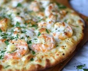 Seafood pizza シーフードピザ