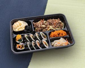 キンパ＆プルコギ弁当 Gimbap ＆ Bulgogi Bento Box