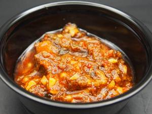 牛タンラー油 カップサイズ Beef tongue chili oil cup size