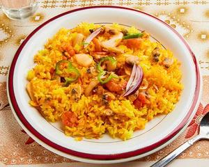 シーフードビリヤニ/Seafood Biryani