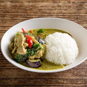 緑のカレー feat.鶏 Green Curry with Chicken