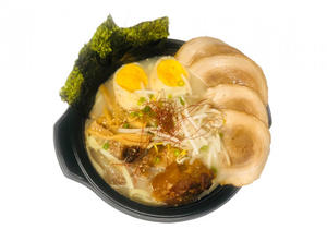 濃厚豚骨ラーメン【トッピング全部乗せ】