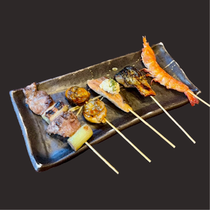 焼き魚串盛り合わせ