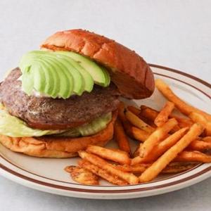 アボカドサワークリームバーガー