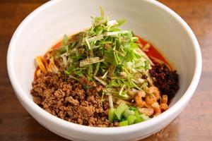 金ゴマ汁無し担担麺(大盛り)