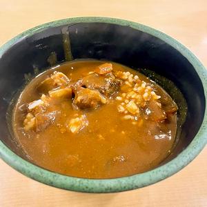 うどん屋さんの和風ミニカレー丼