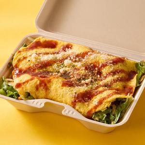 天才のタコライス 【沖縄名物】オムタコライス Omu Taco Rice