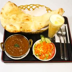 マトンカレーセット/Mutton curry set