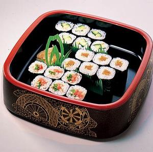 柿家すし 細巻き三色盛り合わせ