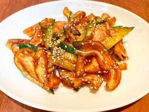 豚耳の和え物