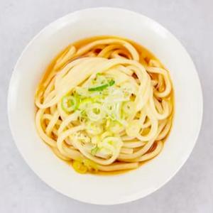 大盛りかけうどん