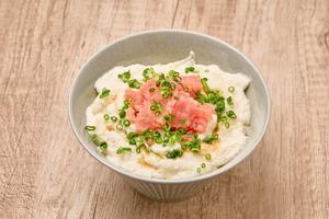ビタミン摂取!「明太叩きのねばとろ丼」