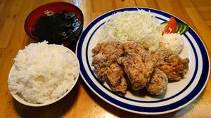 からあげ定食  ソフトドリンク付き