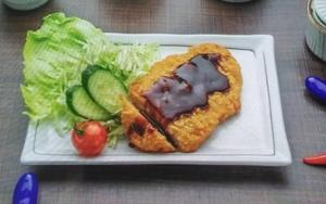 丼丸 チキンソースかつ デミグラスソースがけ
