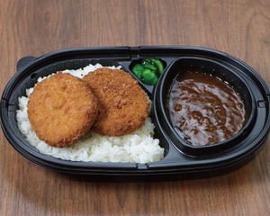 とんかつの和吉 あぐー豚メンチカツ(2個)カレー