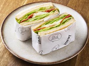 生ハムとチーズのサンドイッチ