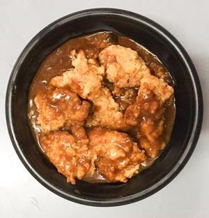 からあげ カレー丼大盛 ご飯大盛、ルー大盛