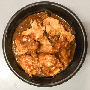 からあげカレー丼大盛 ご飯大盛、ルー大盛