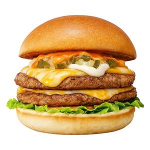 【単品】ダブル絶品チーズバーガー Double ZEPPIN（Supreme）Cheeseburger Set