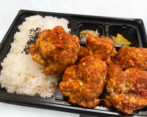 スパイシーチキン弁当 Spicy chicken Bento Box