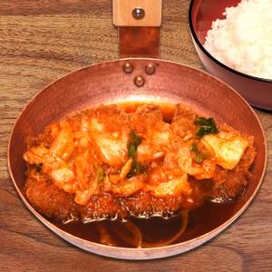 キムチかつ丼